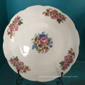 Porcelain Ceramic Type plate,chinese ceramic plate,soup plate